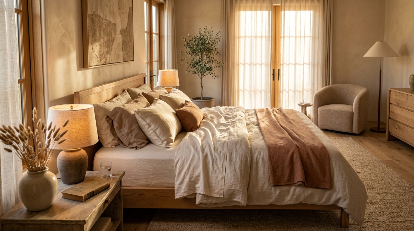 Somnia Master Bedroom Quiet Luxury